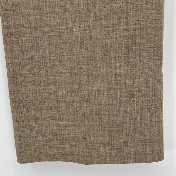 St. John Sport Tan Dress Pants Trousers with Gold Hardware Women’s Size 8 - Picture 6 of 14